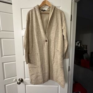 Uniqlo Hooded Wool Women's Sweater - size M